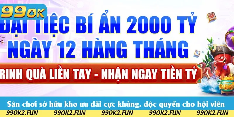 Sân chơi sở hữu kho ưu đãi cực khủng, độc quyền cho hội viên